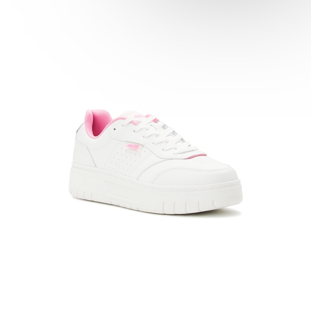 Avia Women's Platform Court Sneakers Wide Width